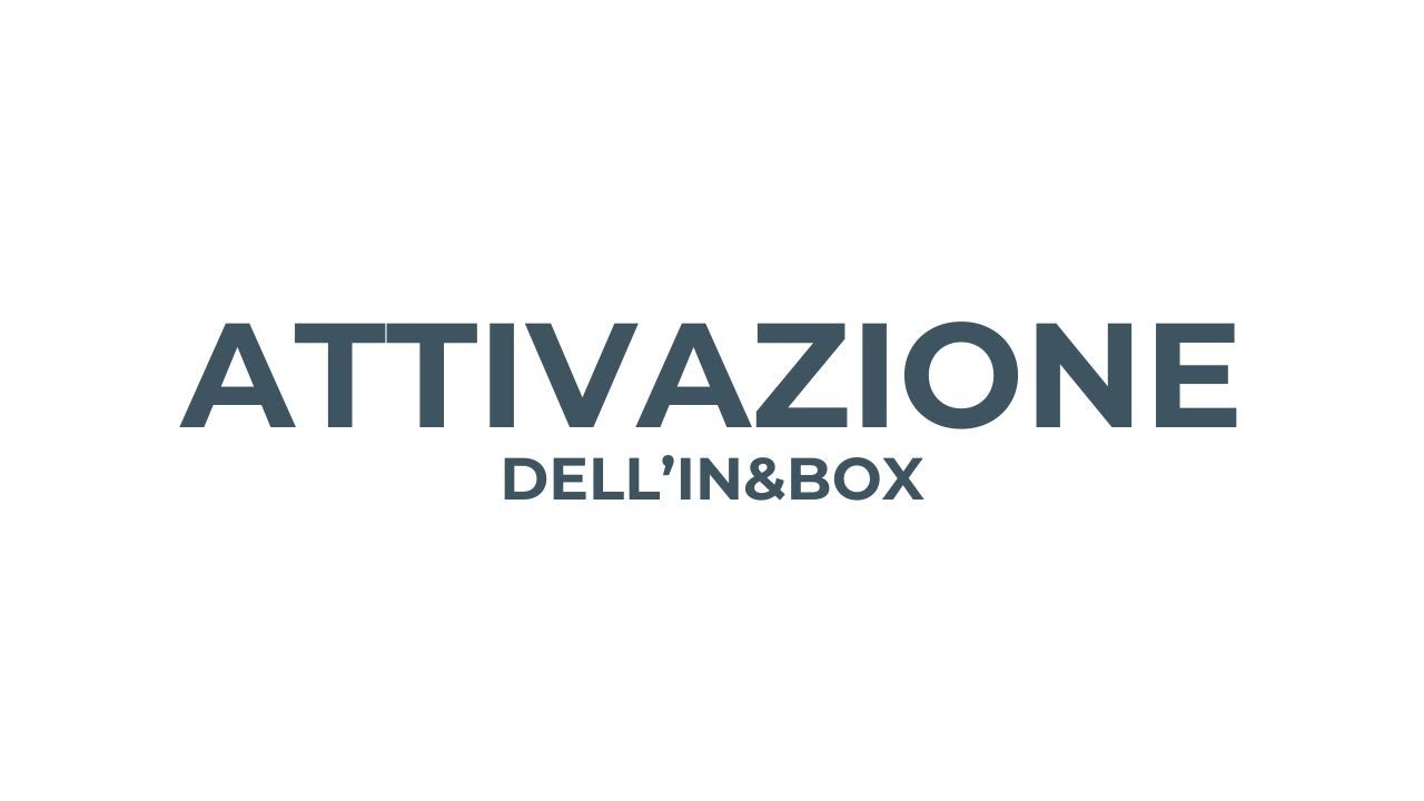TUTO - Attivazione dell'In&box sul mio gilet airbag In&motion -NEW