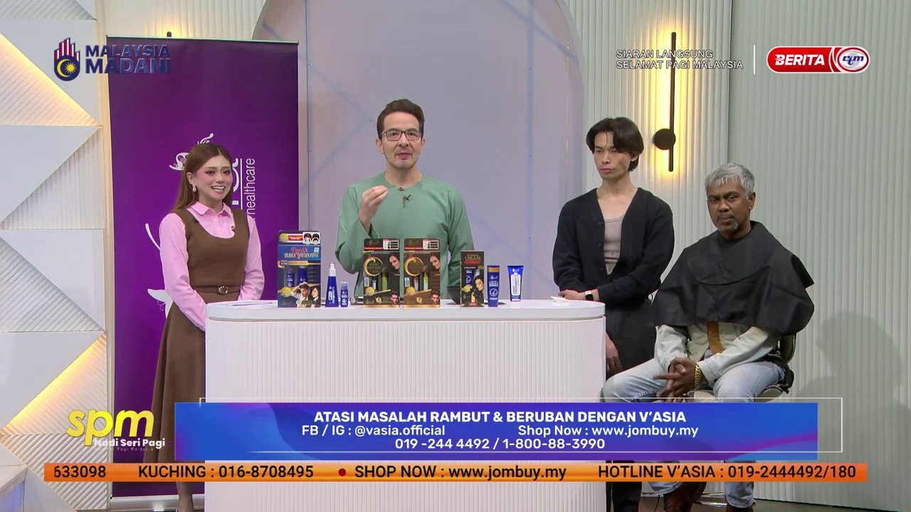 28 FEB 2026 - SPM - ATASI MASALAH RAMBUT & BERUBAN DENGAN V'ASIA