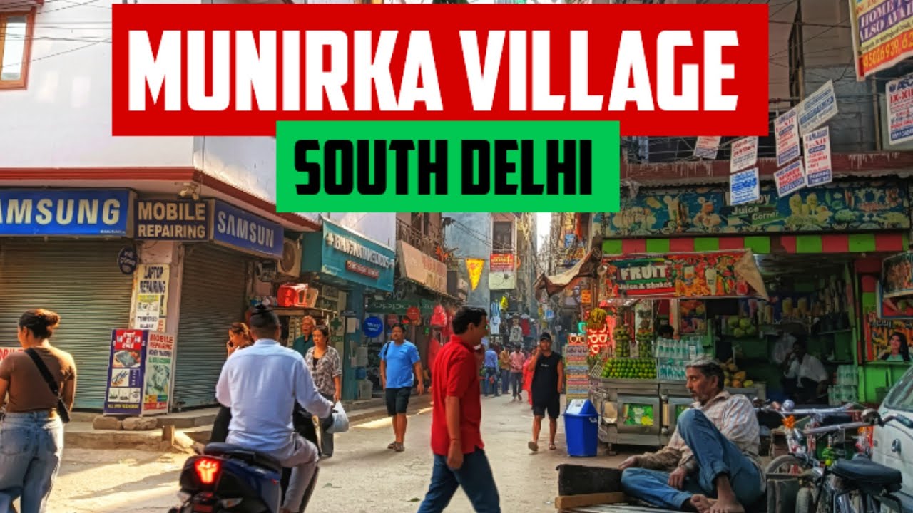 Walking Tour: Munirka Village, South Delhi, New Delhi. #walkingtour  @newdelhibharat