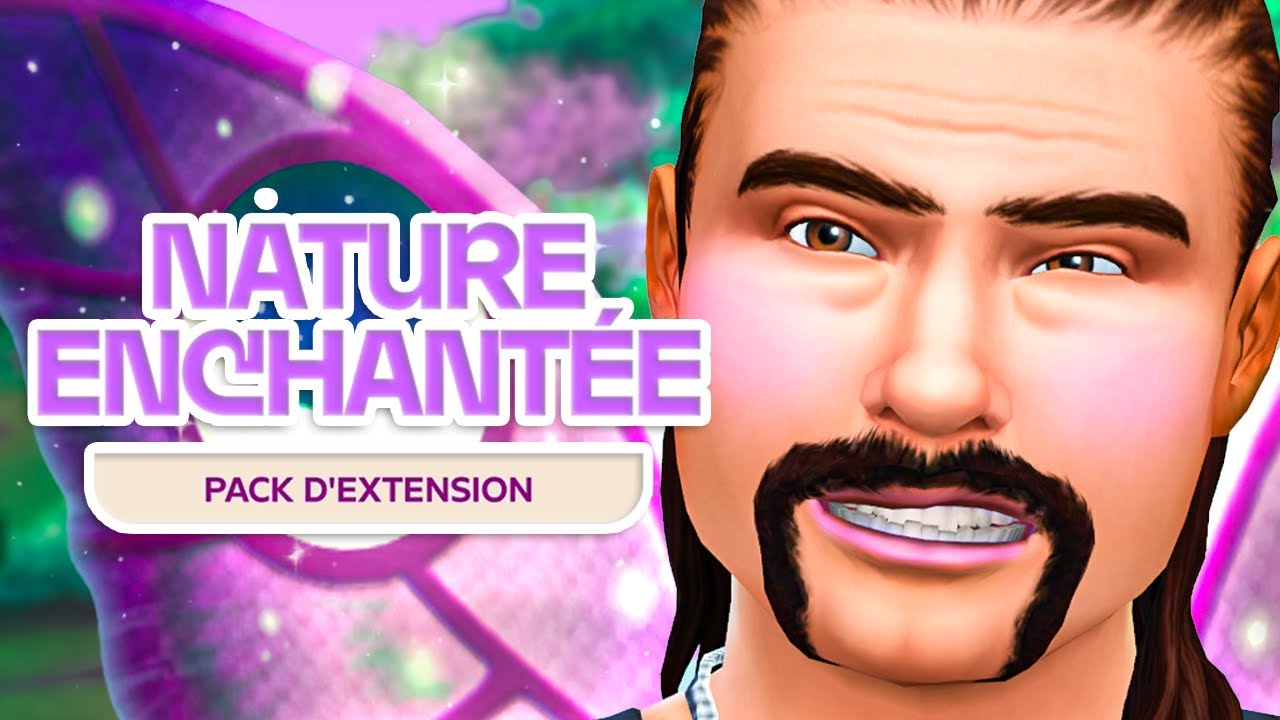 Ce beauf devient la plus belle des f&eacute;es 🧚 | Sims 4 Nature Enchant&eacute;e