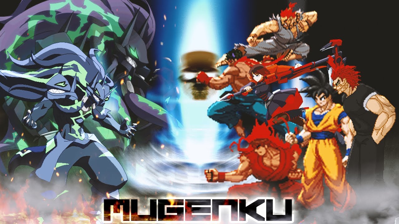 Susanoo vs Everyone! ft Son Goku & Yujiro Hanma! BlazBlue MUGEN Multiverse