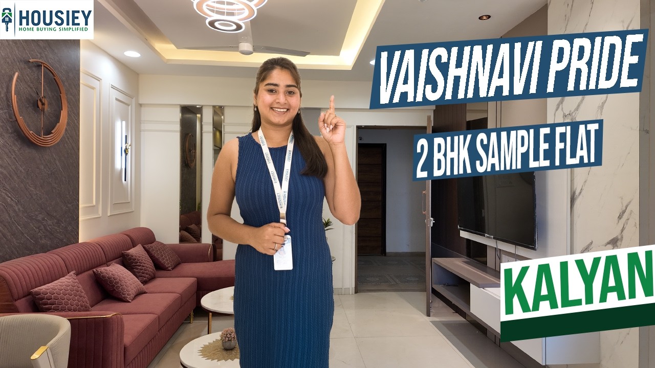 Vaishnavi Pride Kalyan East | Codename Central Square 2BHK Sample Flat Tour In Mumbai | Review 2026