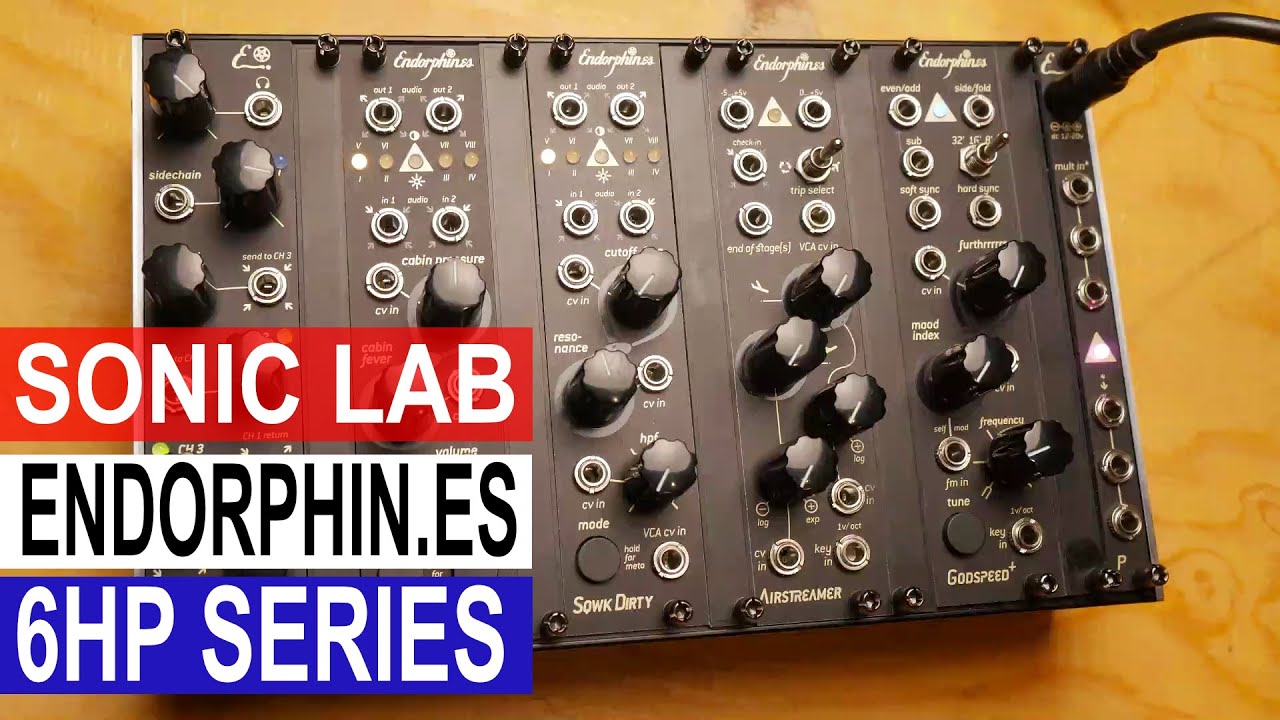 Endorphin.es Milky Way, SQWK Dirty, Airstreamer and Godspeed Modules - SonicLAB Review