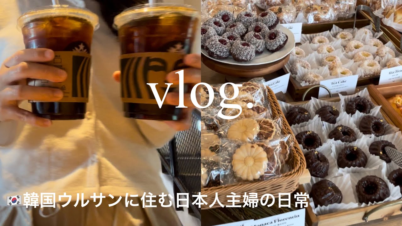 (JP/KR)日韓夫婦vlog | イーマートトレイダース🛒 | ウルサン大公園 | ウルサン薔薇祭りと動物園🐇🌳 | ウルサンカフェ☕️