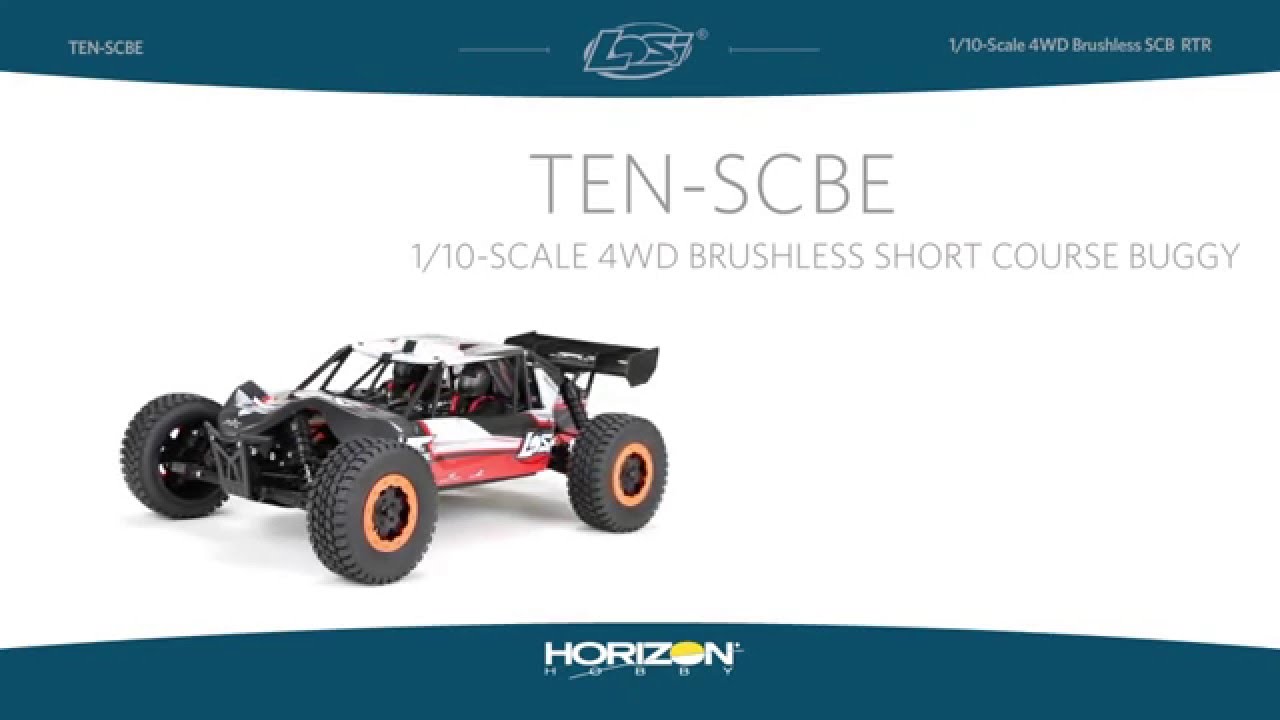 Losi 1/10 TEN-SCBE 4WD RTR with AVC