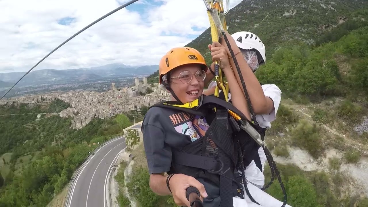 Zipline Pacentro 22 agosto 2022