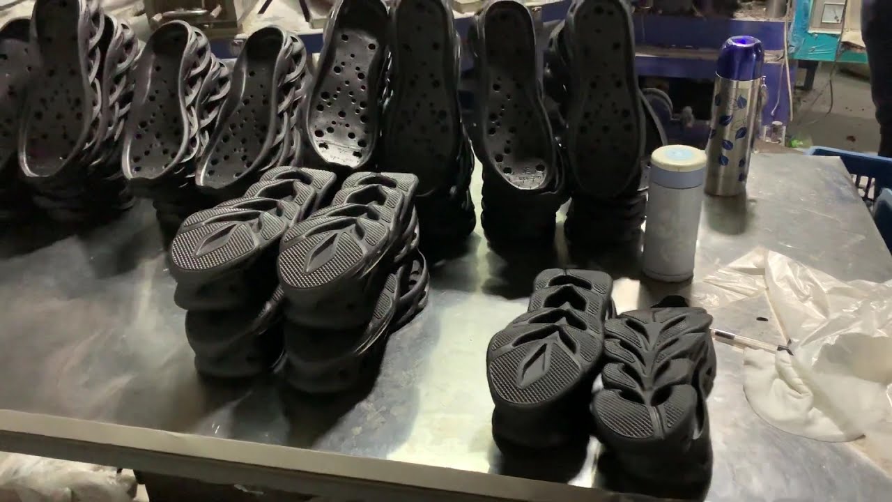 ONE COLOR PVC MICROTECH MACHINE TO MAKE SPORT SOLE #ELLEN #KCLKA #FOOTWEAR EQUIPMENT #MANUFACTURER