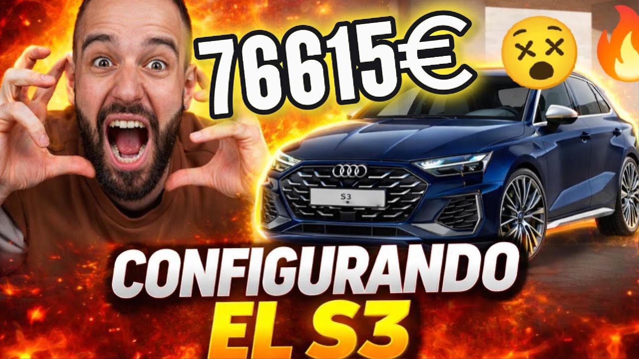 👉 Configurando el Audi S3… el PRECIO es una LOCURA 😱💸 #videoviral #coches