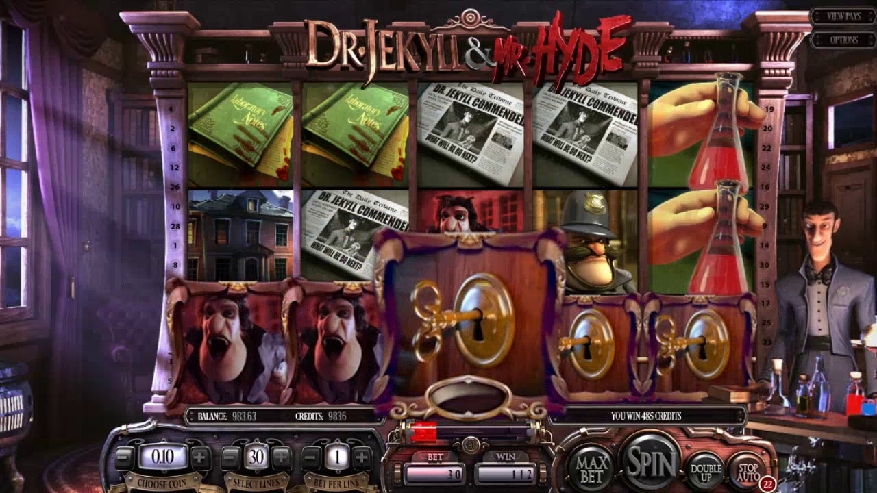 BetSoft - Dr. Jekyll & Mr. Hyde - Gameplay Demo