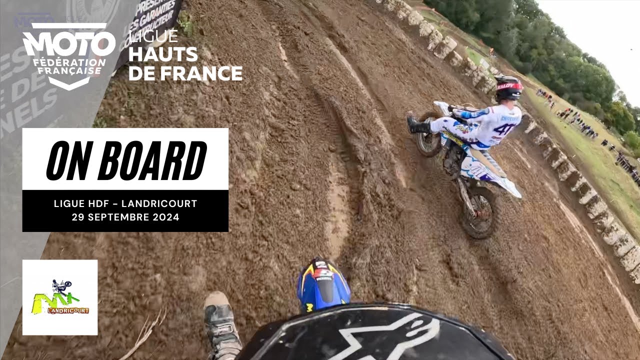Motocross Landricourt - Championnat Ligue Hauts de France - 29 septembre 2024