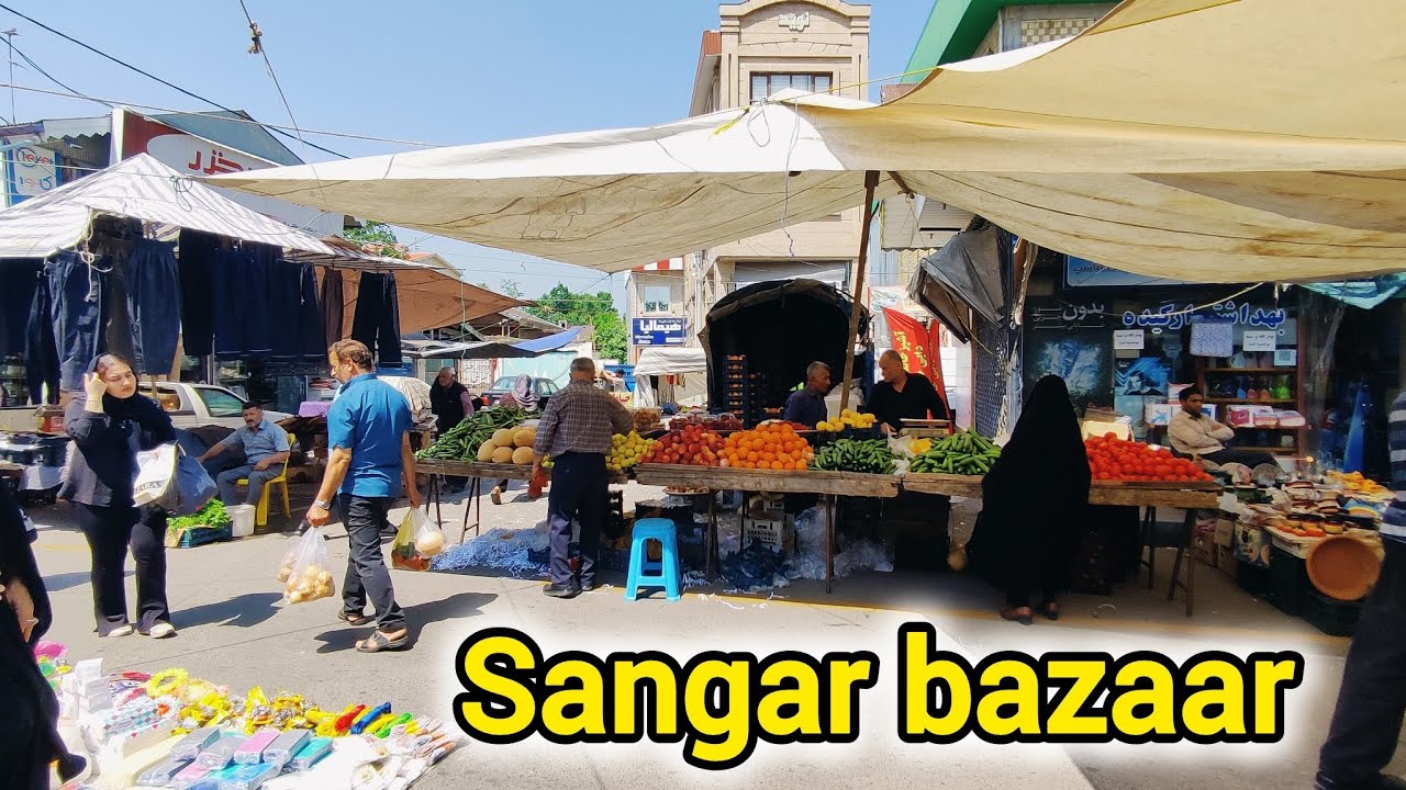 Adventure in a small town's Bazaar.Iranian market's 🇮🇷.