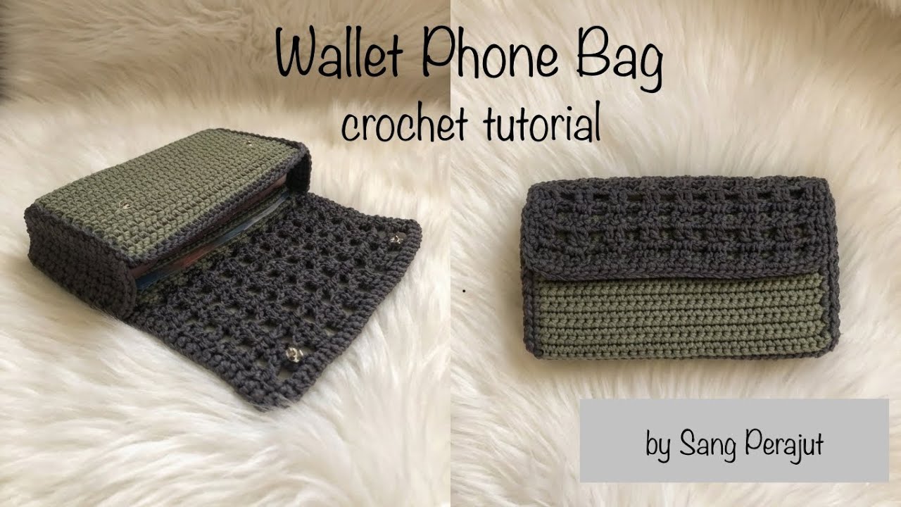 Wallet Phone Bag | Crochet Tutorial
