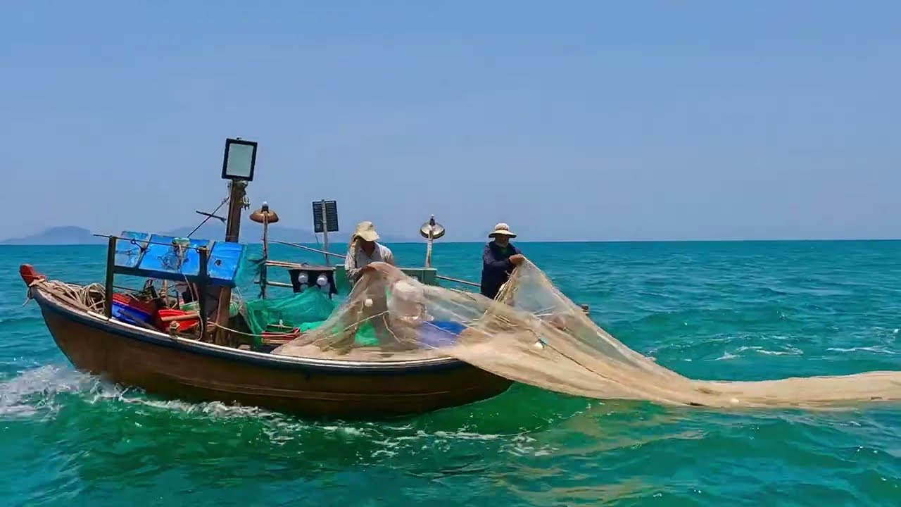 Thu Nhập Khủng Của Những Anh Em … Một Tháng Biển 200 Triệu Đồng | Nghề Ruốc Đỏ Ở Quảng Nam