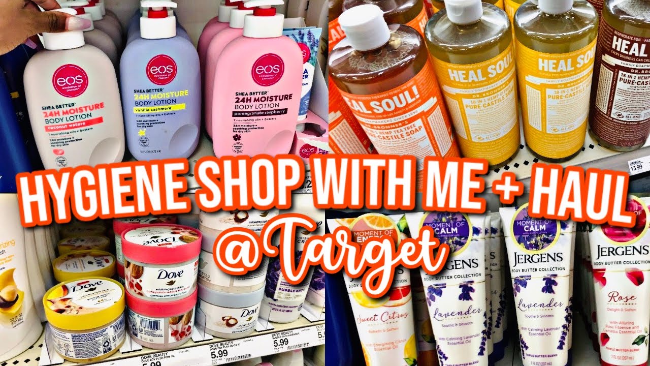 COME HYGIENE SHOPPING WITH ME | Target Hygiene Shopping + Haul | Hygiene Shop With Me 2021