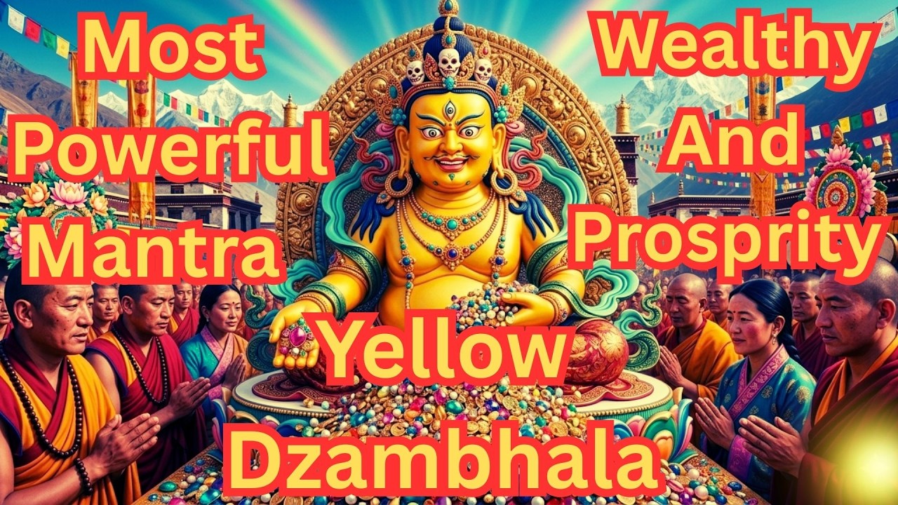 💛Jambhala Mantra | Powerful Wealth Mantra | Dzambhala | Buddhist Prosperity Chant💛