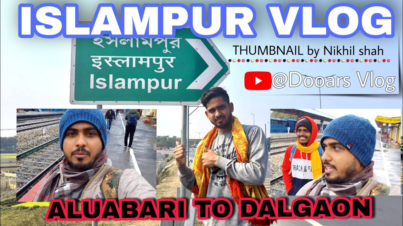 Aluabari Railway Station|| To Dalgaon Station Full Vlog || Islampur