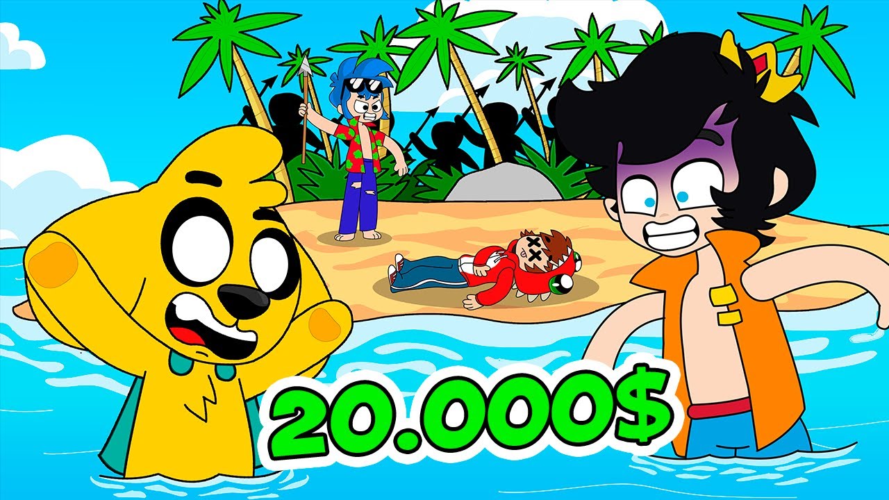 EL ÚLTIMO QUE MUERA en ESTA ISLA GANA 20.000$ 🔥🌴 RETO EXTREMO de YOUTUBERS en APEX