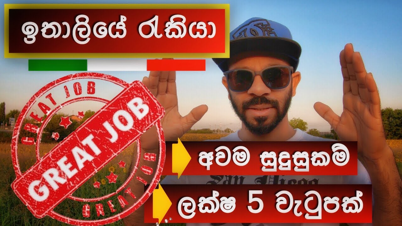 ඉතාලියේ රැකියා සහ වැටුප් ITALY JOB AND SALARY 🇱🇰SRI LANKAN TRAVELLER 🇮🇹#jobs #salary #italy