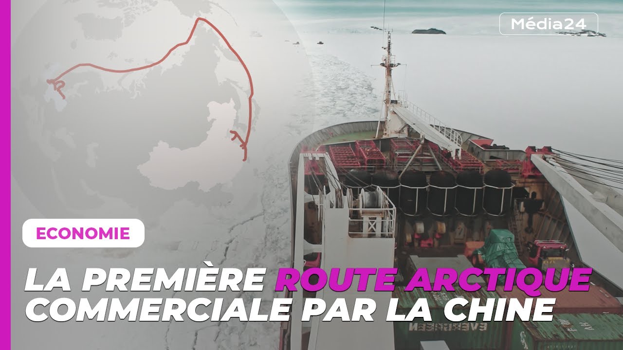 La Chine inaugure la premi&egrave;re route arctique r&eacute;guli&egrave;re pour porte-conteneurs Asie-Europe