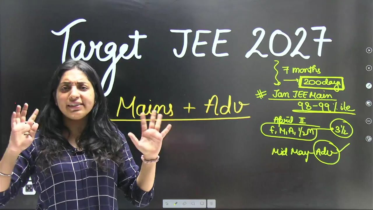 200-Day Action Plan for JEE 2027 Aspirants 🔥