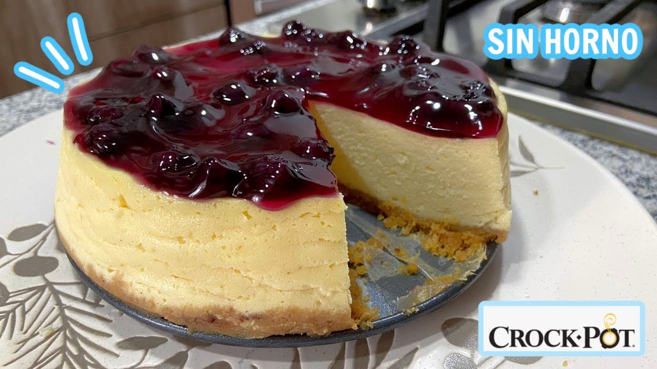 CHEESECAKE EN OLLA DE COCCIÓN LENTA | CROCK-POT | ALE DE NAVA