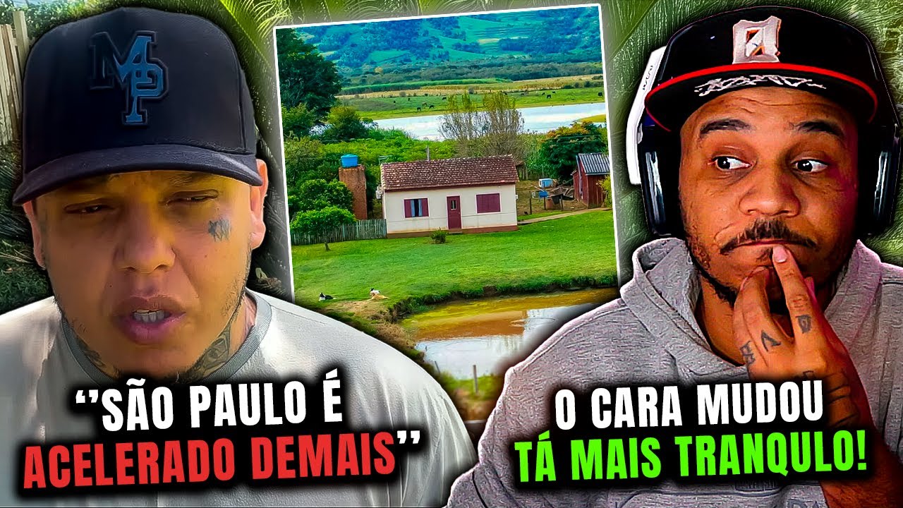 PORQUE FAZ BEM VOC&Ecirc; SAIR DE S&Atilde;O PAULO E IR PRA RO&Ccedil;A!🌳🐓