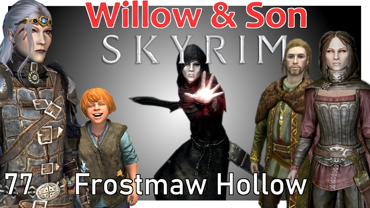 Skyrim Willow & Son 077 (Dawnguard Quest) | Kill an Exalted Master Vampire (IMMERSIVE STORYTELLING!)