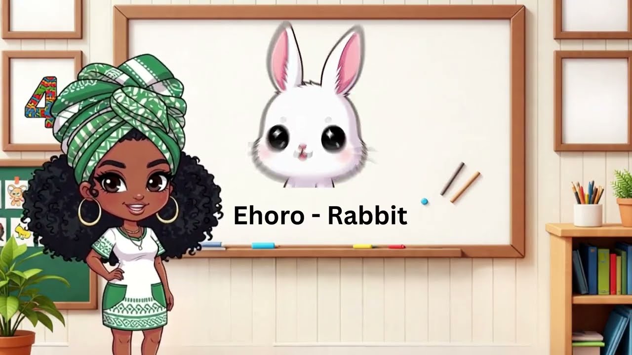 Yoruba Lessons for Kids | Yoruba Animal Lesson | Yoruba Online | Yoruba Cartoons