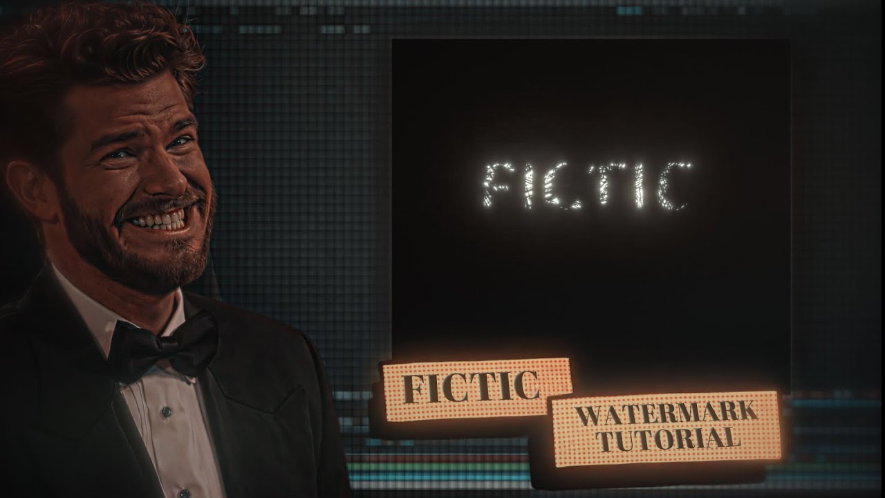 Fictic Watermark Tutorial in After Effects | TYLER AE