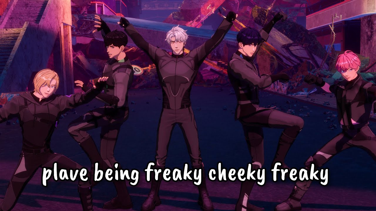 plave being freaky cheeky freaky