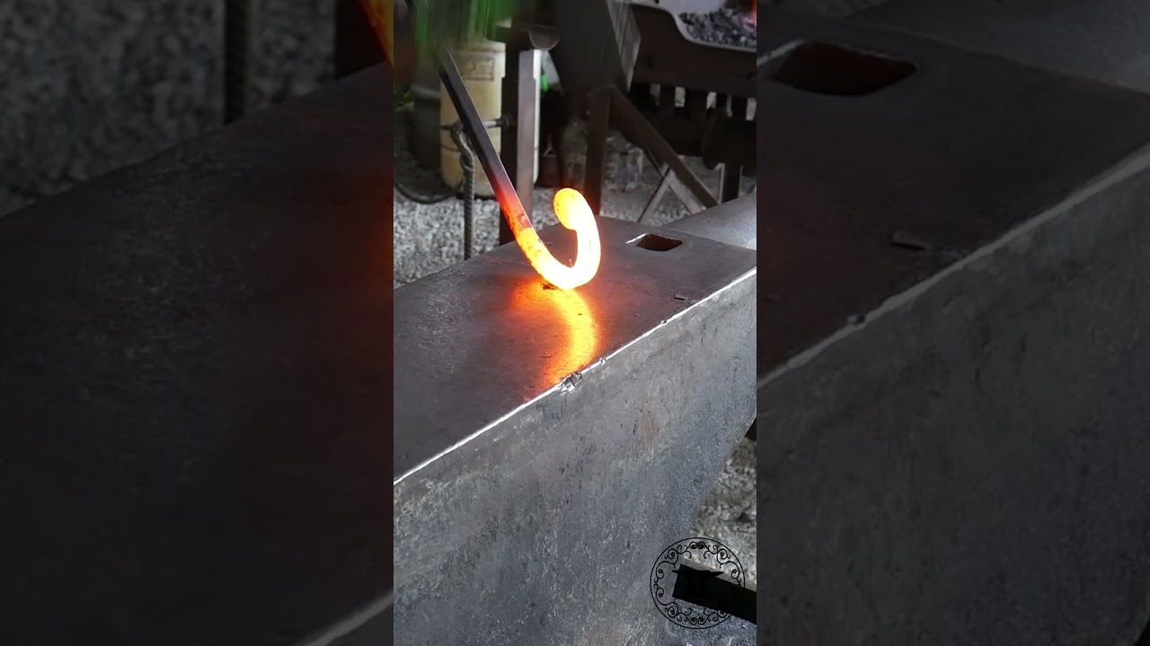 Forging a Penny Scroll #shorts