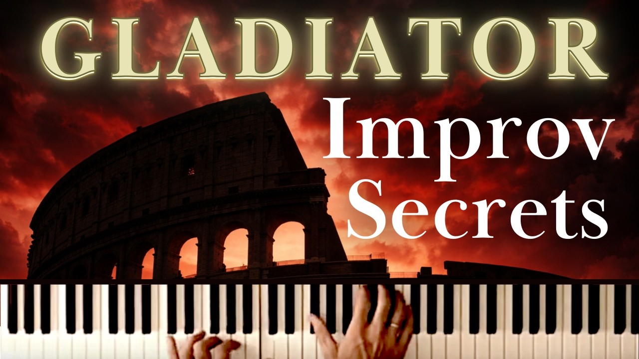Gladiator Piano Improvisation - Learn the Secrets Behind the Main Theme