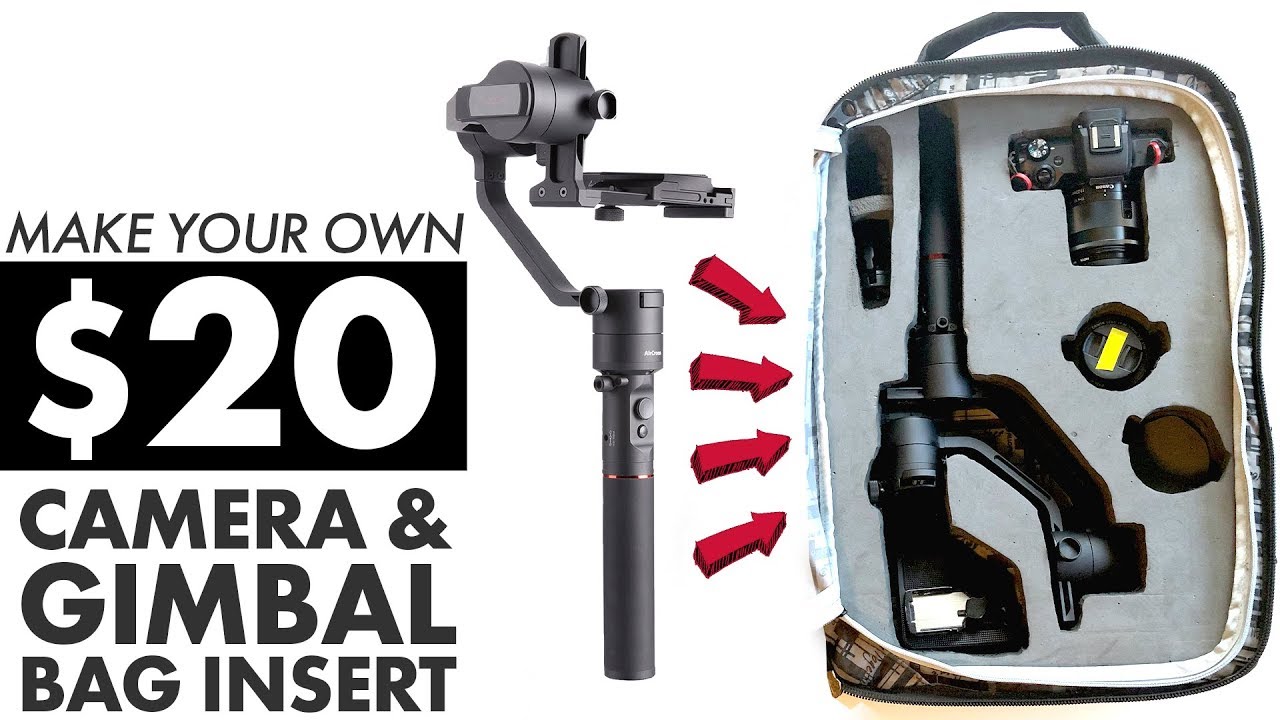 Gimbal Backpack Camera Insert for $20 - DIY Step-by-Step