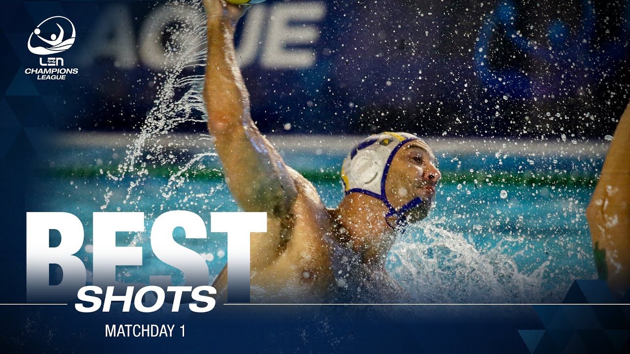 Best Shots: Matchday 1 - Perrone, Varga, Jaksic and More | Water Polo Champions League