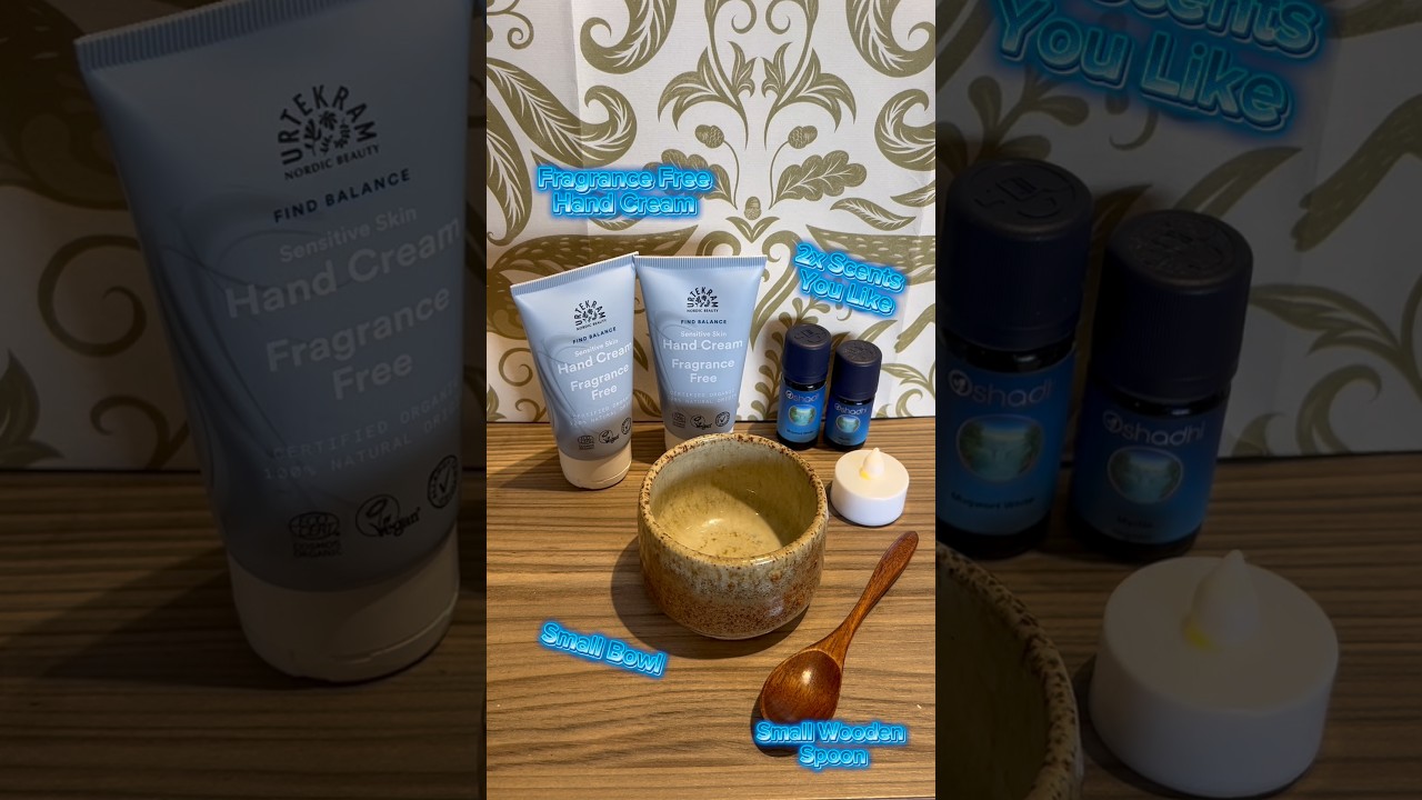 Happy Winter Solstice! - Homemade Nature Scented Hand Cream (22nd December) 