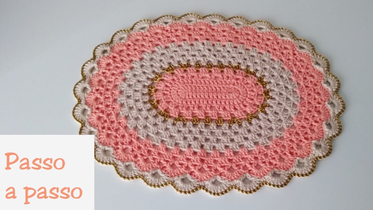 SOUSPLAT NAPOLITANO OVAL passo a passo