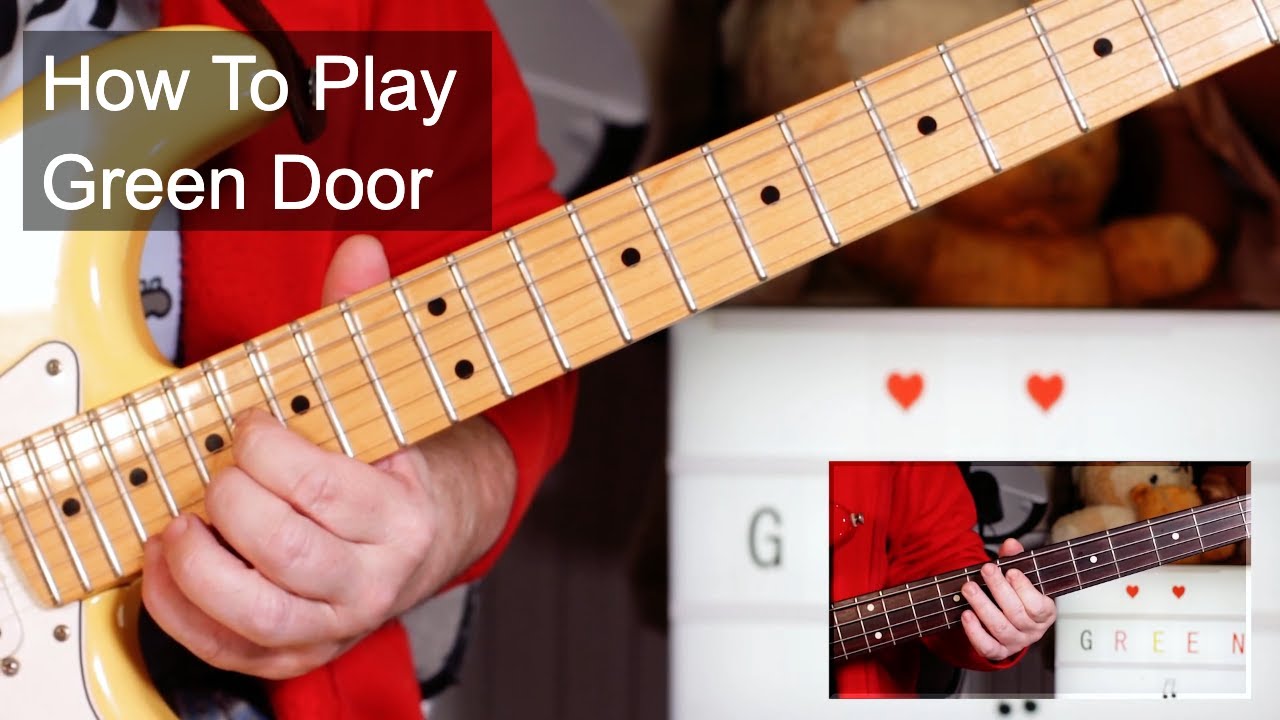 'Green Door' The Cramps Guitar & Bass Lesson