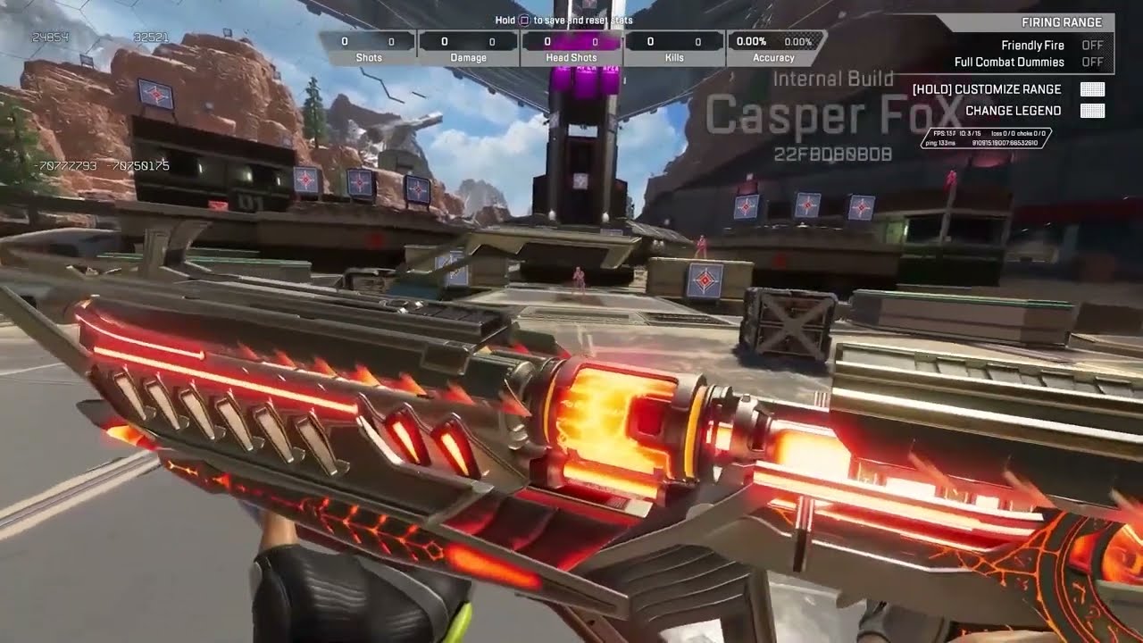 Reactive Rampage Skin In-Game (Apex Legends Season 19)