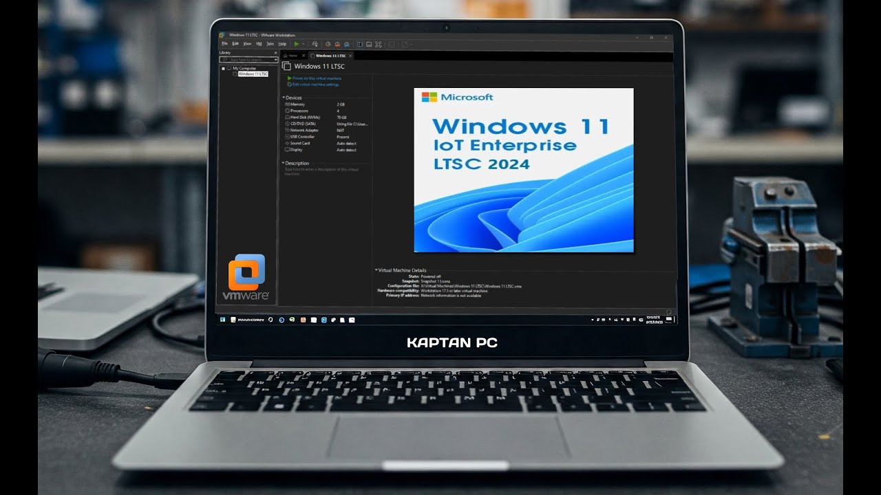 Windows 11 LTSC en temiz kurulumu &Türkçe yapma - VMware