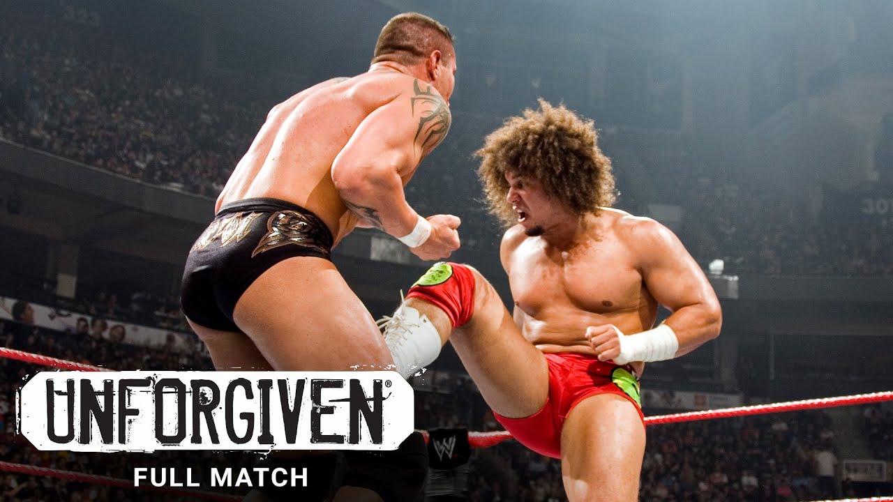 ПОЛНЫЙ МАТЧ — Карлито против Рэнди Ортона: WWE Unforgiven 2006
