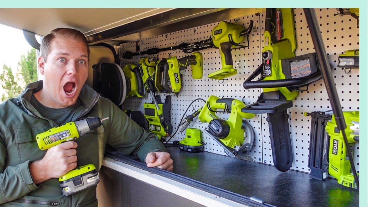 EPIC RV TOOLS YOU NEED & HOW TO ORGANIZE THEM EFFICIENTLY!