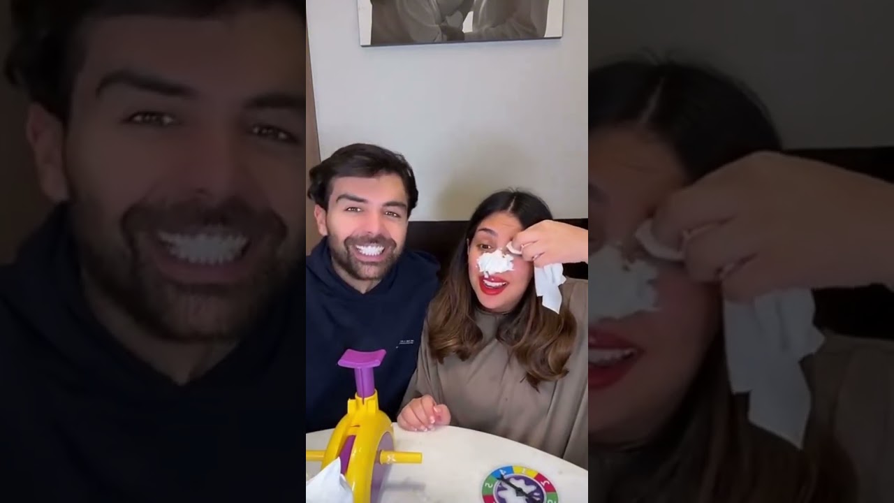 تحدي بين فرح وعقيل 😂😂