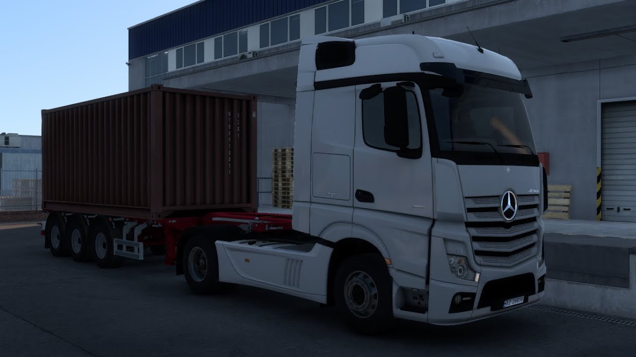 Euro Truck Simulator 2 | DLC Nordic Horizons | Mercedes-Bens New Actros