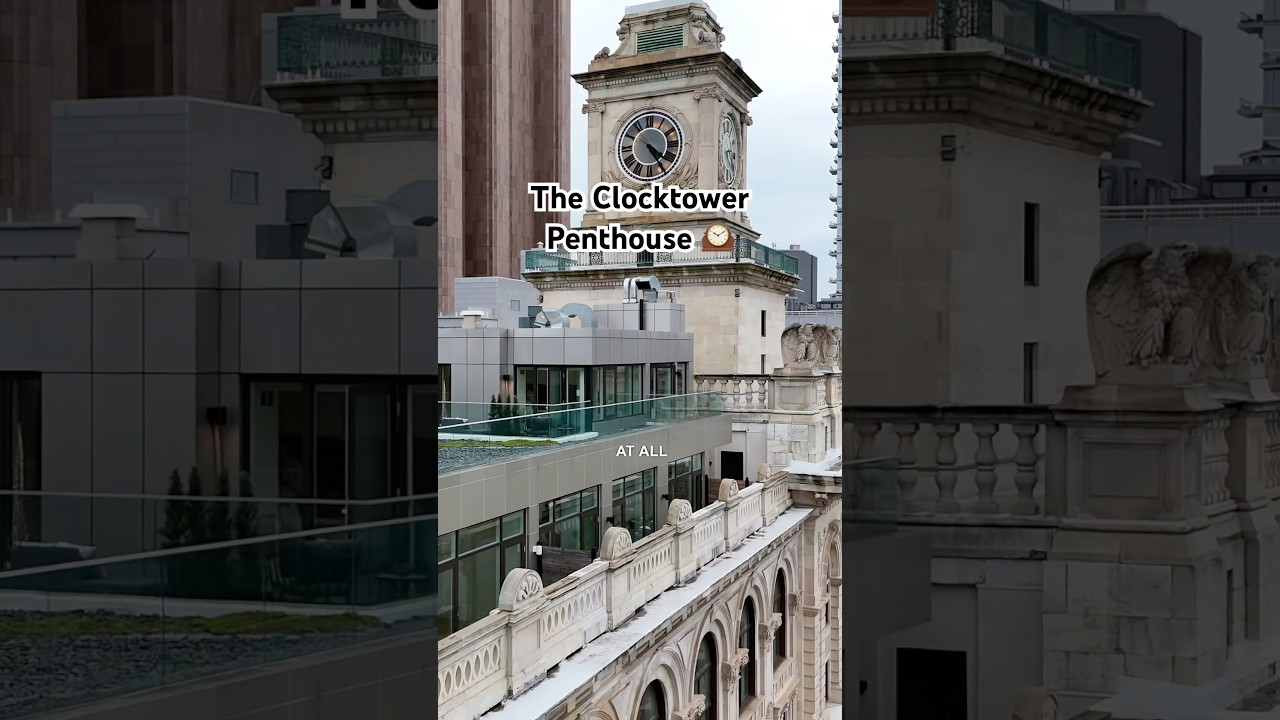 Tribeca - $10.5 million - The clocktower Penthouse #realestate #nyc