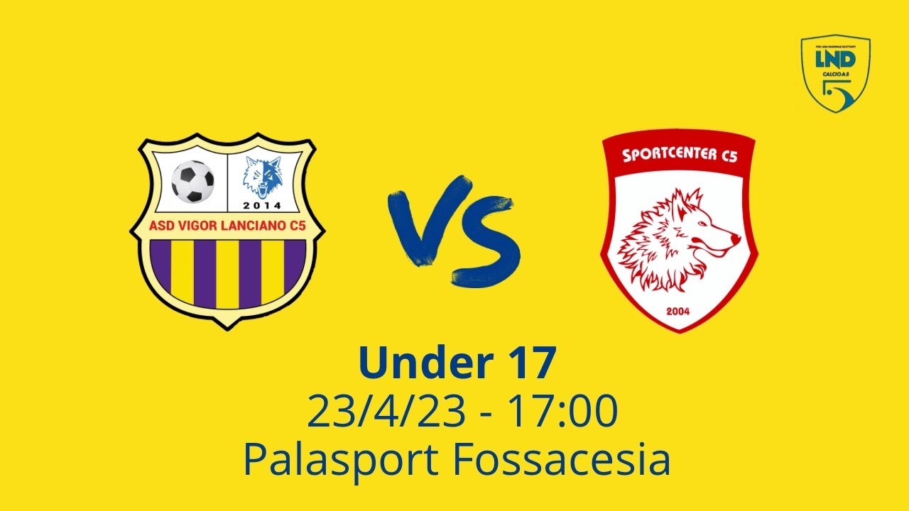 Play-Off U17 | Vigor Lanciano - Sport Center Celano 6-10 (Gol & Highlights) | Semifinale/R 2022/2023
