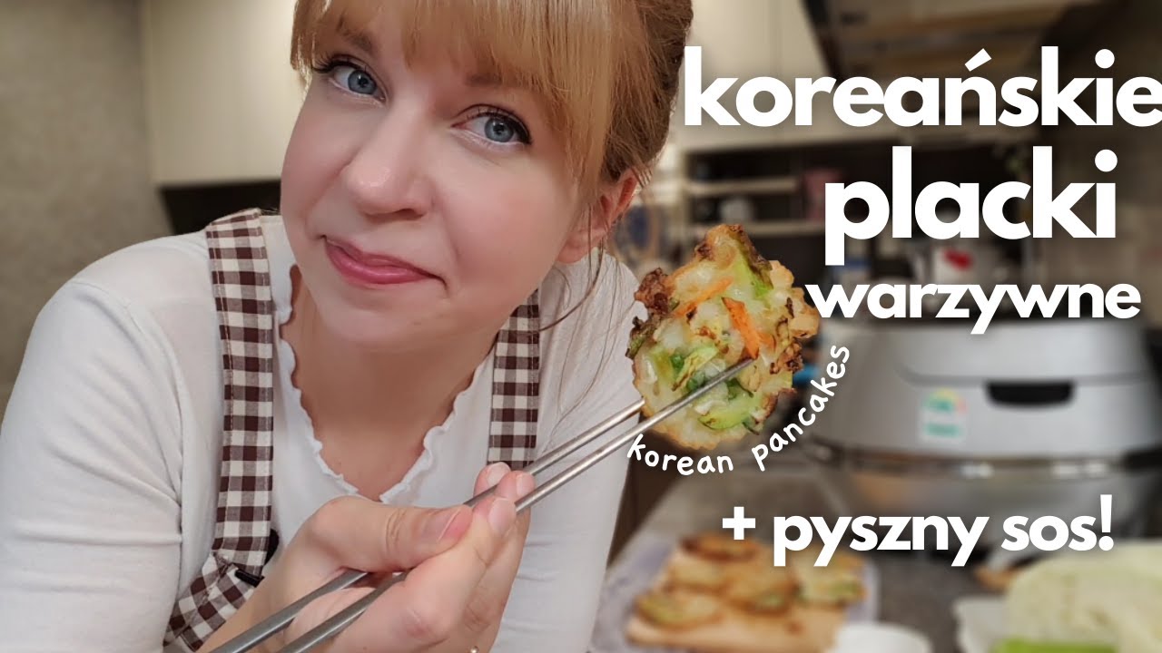 Koreańskie placki warzywne - słynne korean pancakes - LEPSZE NIŻ PLACKI ZIEMNIACZANE