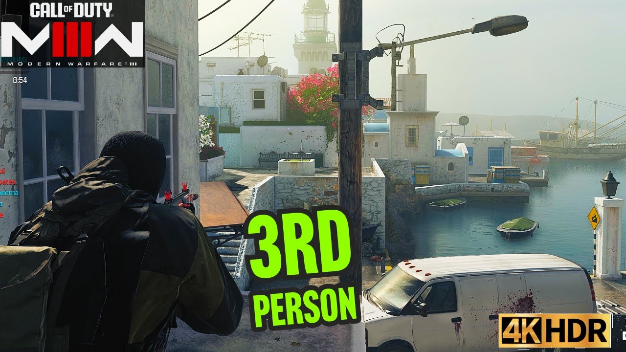 3RD PERSON MODE  is so COOL 🫡 Call of Duty: Modern Warfare 3 - 4K HD