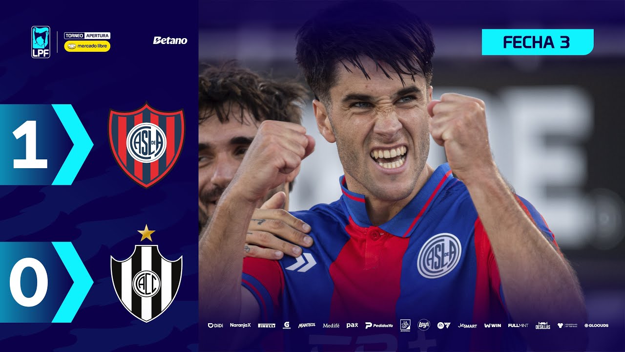 SAN LORENZO 1 - 0 CENTRAL C&Oacute;RDOBA | Resumen del partido | #TorneoMercadoLibre 2026 🏆