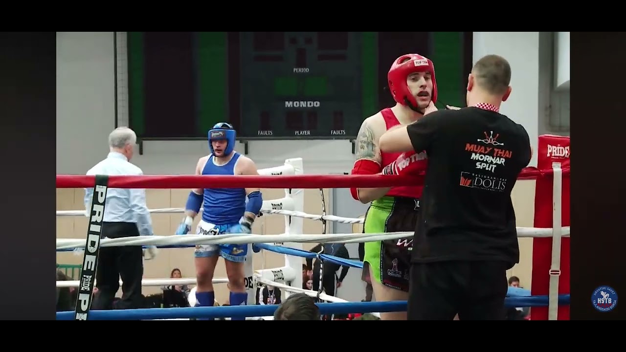 Petar Drežnjak vs Leon Krajačić Prvenstvo Hrvatske u Tajlandskom boksu Finale 2025.
