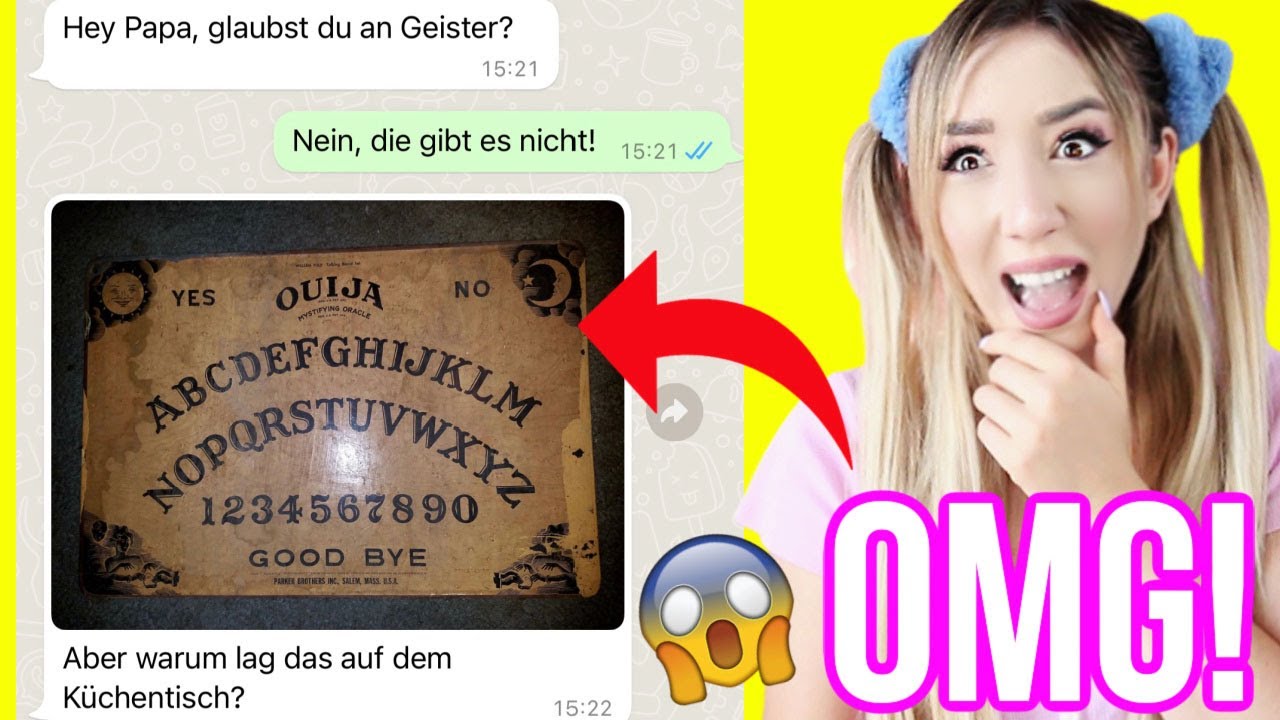 SCHREIBE niemals bei dieser WHATSAPP NACHRICHT & mache dieses OUIJA RITUAL nach (unheimliche DINGE)